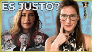 Karla Sofía Gascón reflexionando sobre la cultura de la cancelación en redes sociales