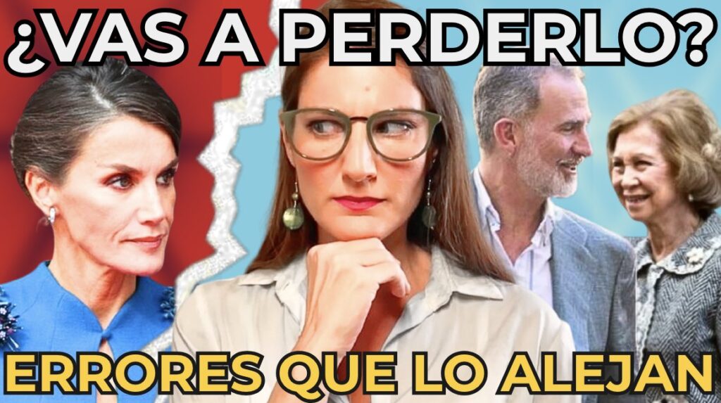 Imagen que ilustra el distanciamiento familiar entre Felipe y Letizia