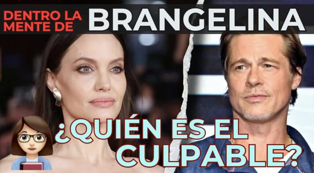 Angelina Jolie y Brad Pitt en un evento, analizando su relación
